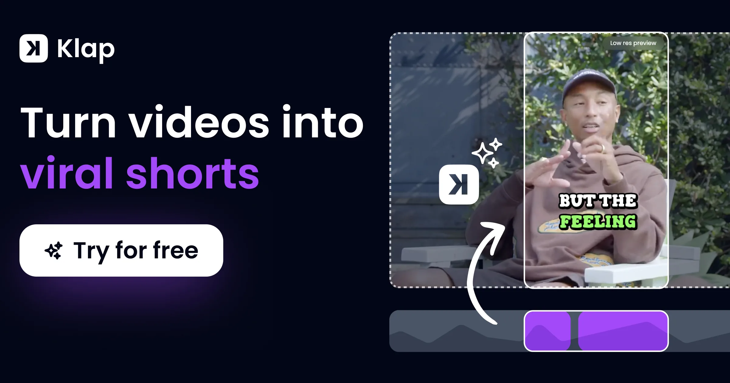 Klap, the AI tool that turns long videos into short clips
